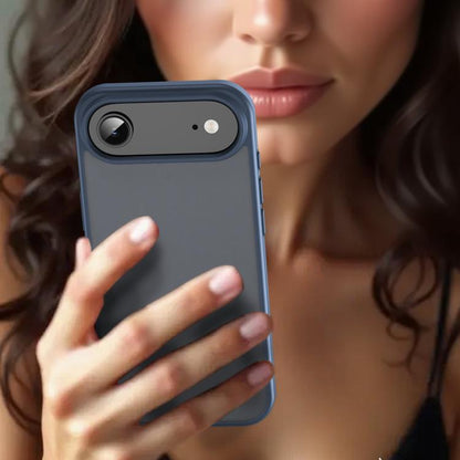 For iPhone Air Fanying Series PC Hybrid TPU Translucent Frosted Phone Case(Cyan Blue) - iPhone Air Cases by buy2fix | Online Shopping UK | buy2fix