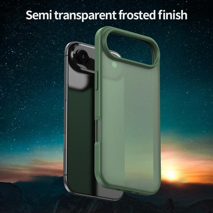For iPhone Air Fanying Series PC Hybrid TPU Translucent Frosted Phone Case(Olive Green) - iPhone Air Cases by buy2fix | Online Shopping UK | buy2fix