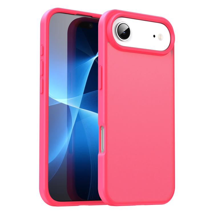 For iPhone Air Fanying Series PC Hybrid TPU Translucent Frosted Phone Case(Rose Red) - iPhone Air Cases by buy2fix | Online Shopping UK | buy2fix