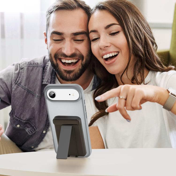 For iPhone Air Fanying Series PC Hybrid TPU Translucent Frosted Phone Case(Silver Grey) - iPhone Air Cases by buy2fix | Online Shopping UK | buy2fix