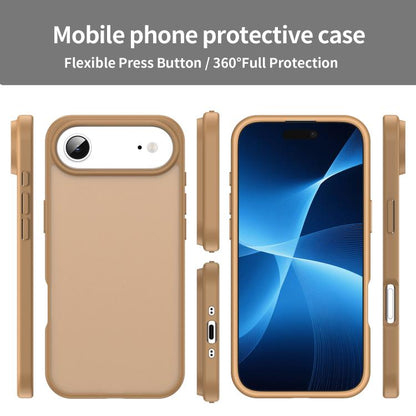 For iPhone Air Fanying Series PC Hybrid TPU Translucent Frosted Phone Case(Desert Gold) - iPhone Air Cases by buy2fix | Online Shopping UK | buy2fix