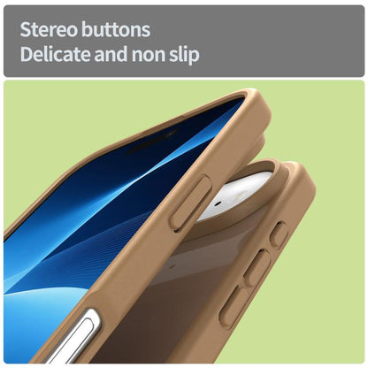 For iPhone Air Fanying Series PC Hybrid TPU Translucent Frosted Phone Case(Desert Gold) - iPhone Air Cases by buy2fix | Online Shopping UK | buy2fix