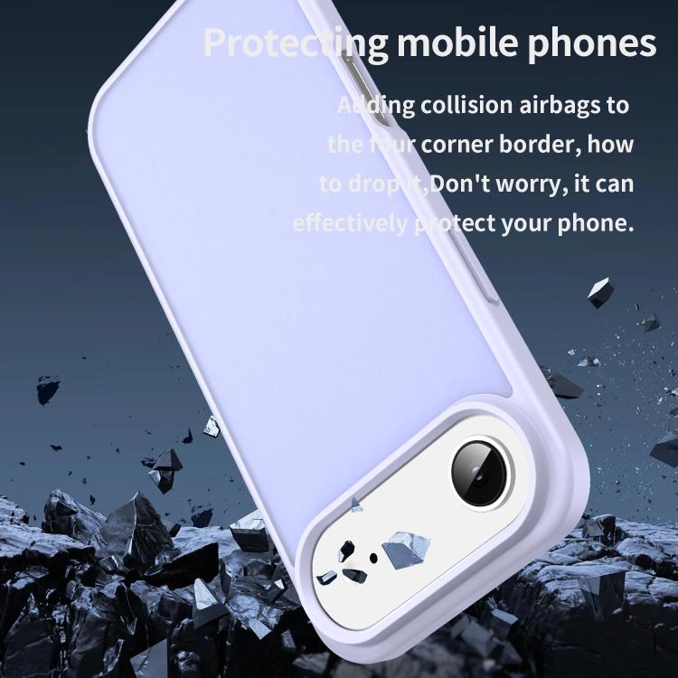 For iPhone Air Fanying Series PC Hybrid TPU Translucent Frosted Phone Case(Lavender) - iPhone Air Cases by buy2fix | Online Shopping UK | buy2fix