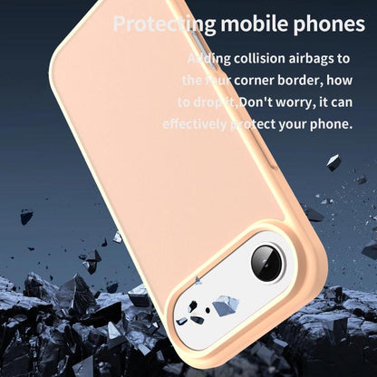 For iPhone Air Fanying Series PC Hybrid TPU Translucent Frosted Phone Case(Rouge Powder) - iPhone Air Cases by buy2fix | Online Shopping UK | buy2fix
