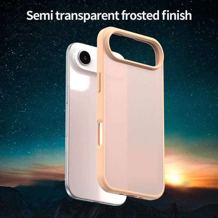 For iPhone Air Fanying Series PC Hybrid TPU Translucent Frosted Phone Case(Rouge Powder) - iPhone Air Cases by buy2fix | Online Shopping UK | buy2fix