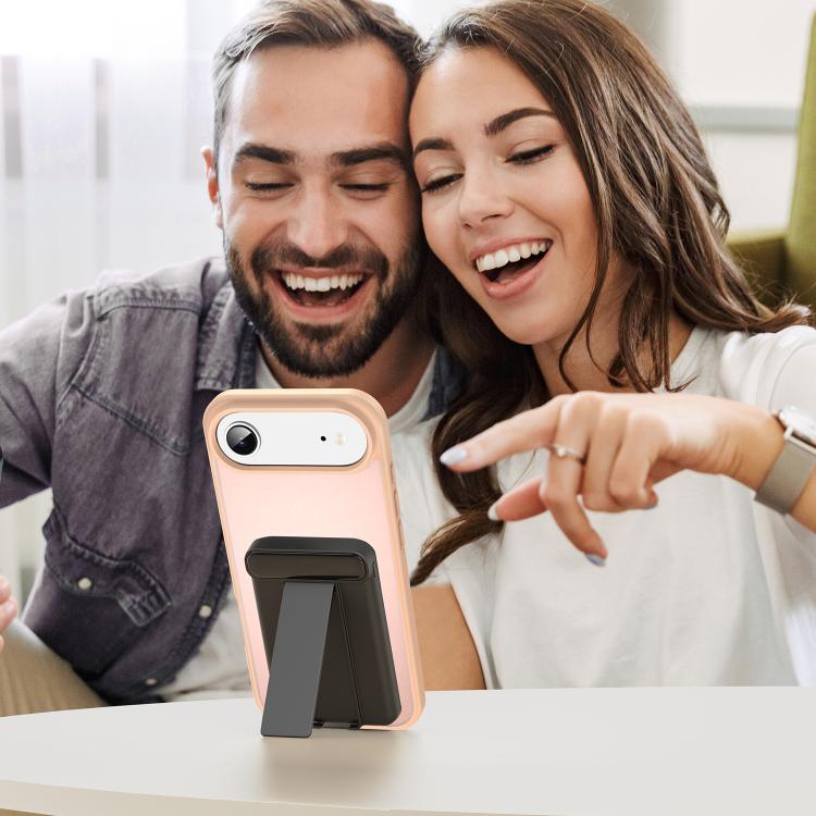 For iPhone Air Fanying Series PC Hybrid TPU Translucent Frosted Phone Case(Rouge Powder) - iPhone Air Cases by buy2fix | Online Shopping UK | buy2fix