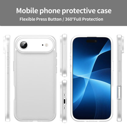 For iPhone Air Fanying Series PC Hybrid TPU Translucent Frosted Phone Case(Matte White) - iPhone Air Cases by buy2fix | Online Shopping UK | buy2fix
