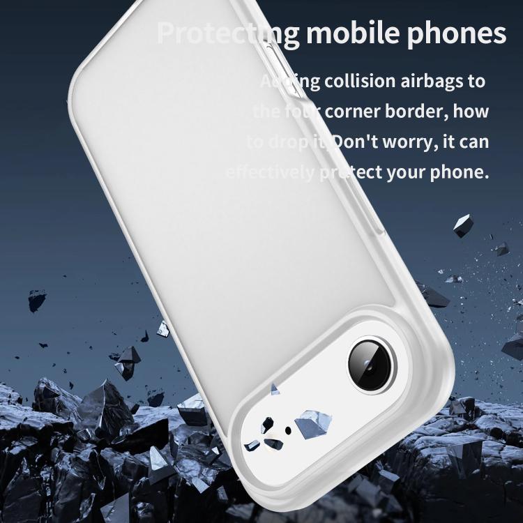 For iPhone Air Fanying Series PC Hybrid TPU Translucent Frosted Phone Case(Matte White) - iPhone Air Cases by buy2fix | Online Shopping UK | buy2fix
