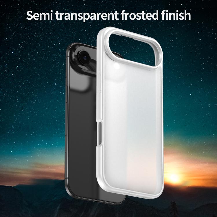 For iPhone Air Fanying Series PC Hybrid TPU Translucent Frosted Phone Case(Matte White) - iPhone Air Cases by buy2fix | Online Shopping UK | buy2fix