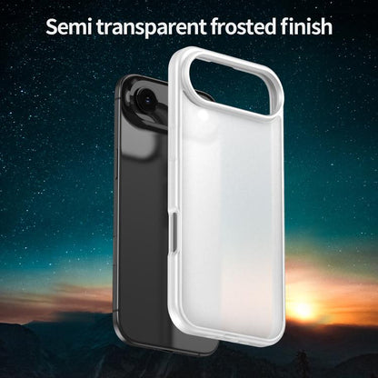 For iPhone Air Fanying Series PC Hybrid TPU Translucent Frosted Phone Case(Matte White) - iPhone Air Cases by buy2fix | Online Shopping UK | buy2fix
