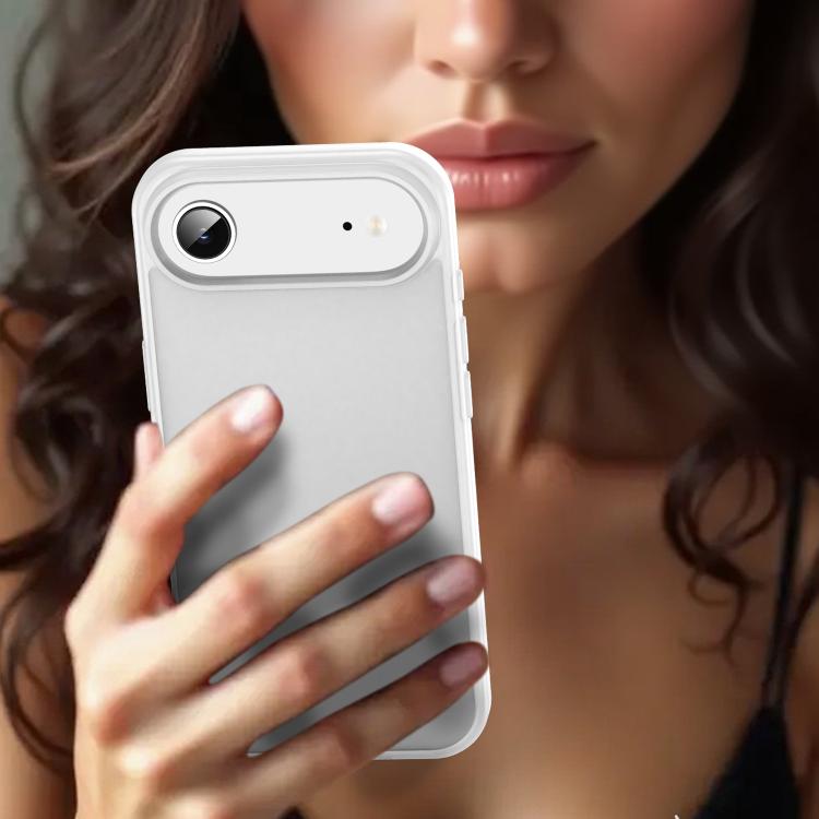 For iPhone Air Fanying Series PC Hybrid TPU Translucent Frosted Phone Case(Matte White) - iPhone Air Cases by buy2fix | Online Shopping UK | buy2fix