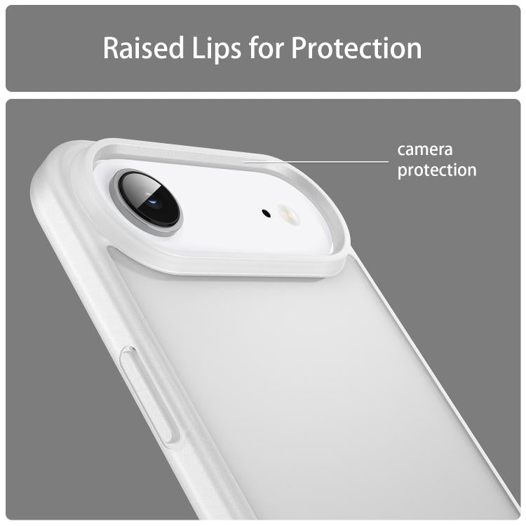 For iPhone Air Fanying Series PC Hybrid TPU Translucent Frosted Phone Case(Matte White) - iPhone Air Cases by buy2fix | Online Shopping UK | buy2fix