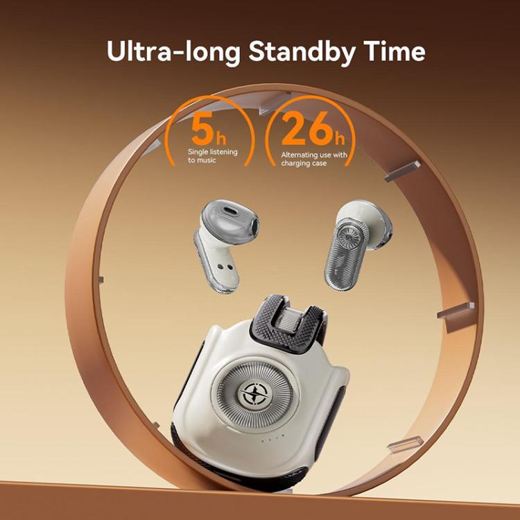 Q12 Semi-in-ear Bluetooth 5.4 Earphones Mobile Phone Remote Control Take Photos Watch Videos(Black) - Bluetooth Earphone by buy2fix | Online Shopping UK | buy2fix