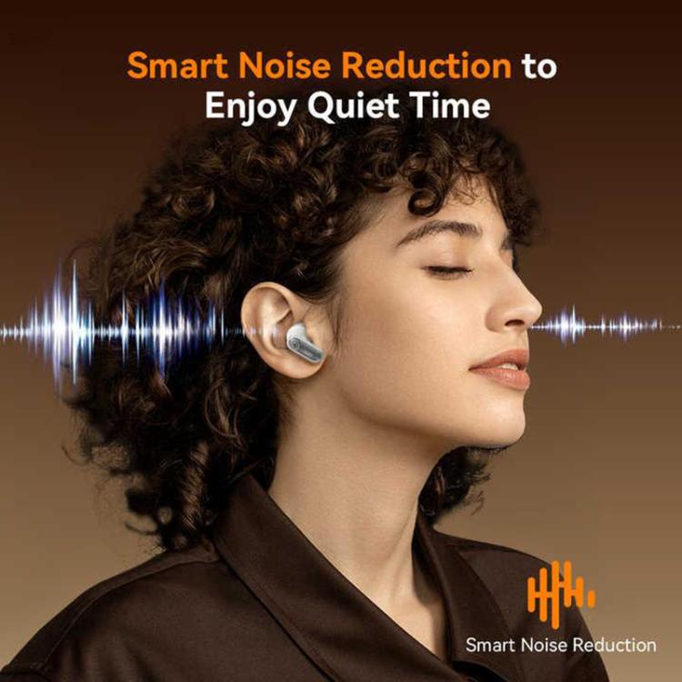 Q12 Semi-in-ear Bluetooth 5.4 Earphones Mobile Phone Remote Control Take Photos Watch Videos(Gold) - Bluetooth Earphone by buy2fix | Online Shopping UK | buy2fix