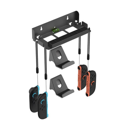 For Nintendo Switch 2 DOBE TNS-31113 Game Controller Wall-Mounted Storage Rack(Black) - Holder by DOBE | Online Shopping UK | buy2fix