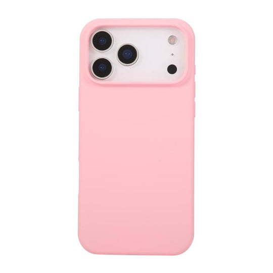 For iPhone 18 Pro Max / 17 Pro Max Liquid Silicone Phone Case(Cherry Blossom Pink)