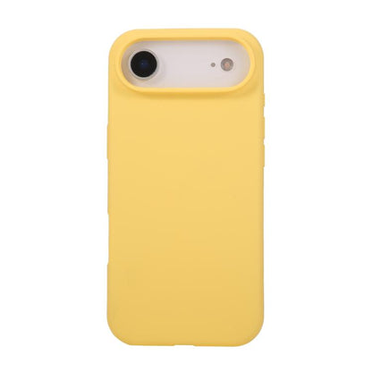For iPhone Air Liquid Silicone Phone Case(Yellow) - iPhone Air Cases by buy2fix | Online Shopping UK | buy2fix