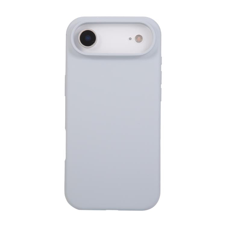 For iPhone Air Liquid Silicone Phone Case(Blue Grey) - iPhone Air Cases by buy2fix | Online Shopping UK | buy2fix