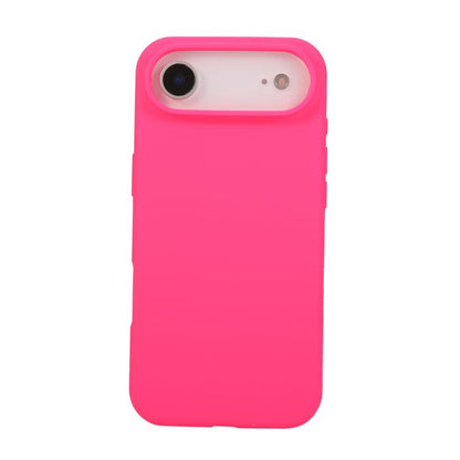For iPhone Air Liquid Silicone Phone Case(Brilliant Pink) - iPhone Air Cases by buy2fix | Online Shopping UK | buy2fix