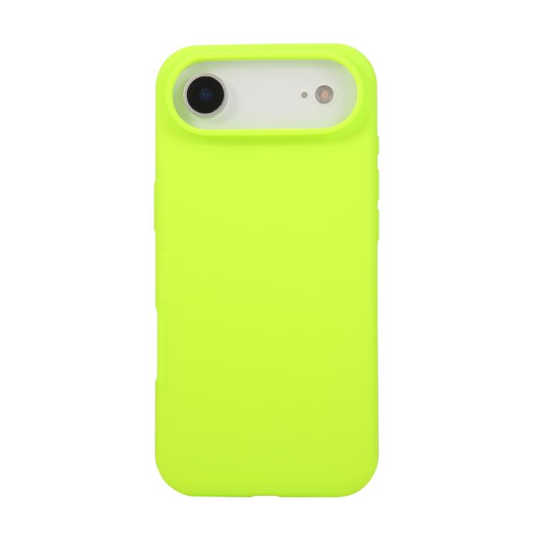 For iPhone Air Liquid Silicone Phone Case(Brilliant Green) - iPhone Air Cases by buy2fix | Online Shopping UK | buy2fix