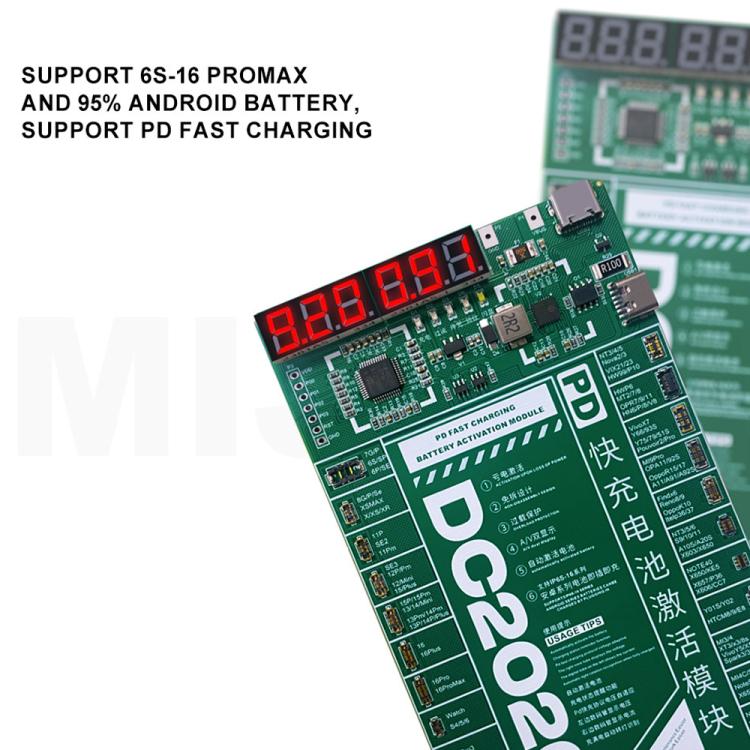 Mijing DC2026 PD Fast Charging Battery Activation Module for iPhone 6S-16 Pro Max & Most Android Phones - Test Tools by MIJING | Online Shopping UK | buy2fix