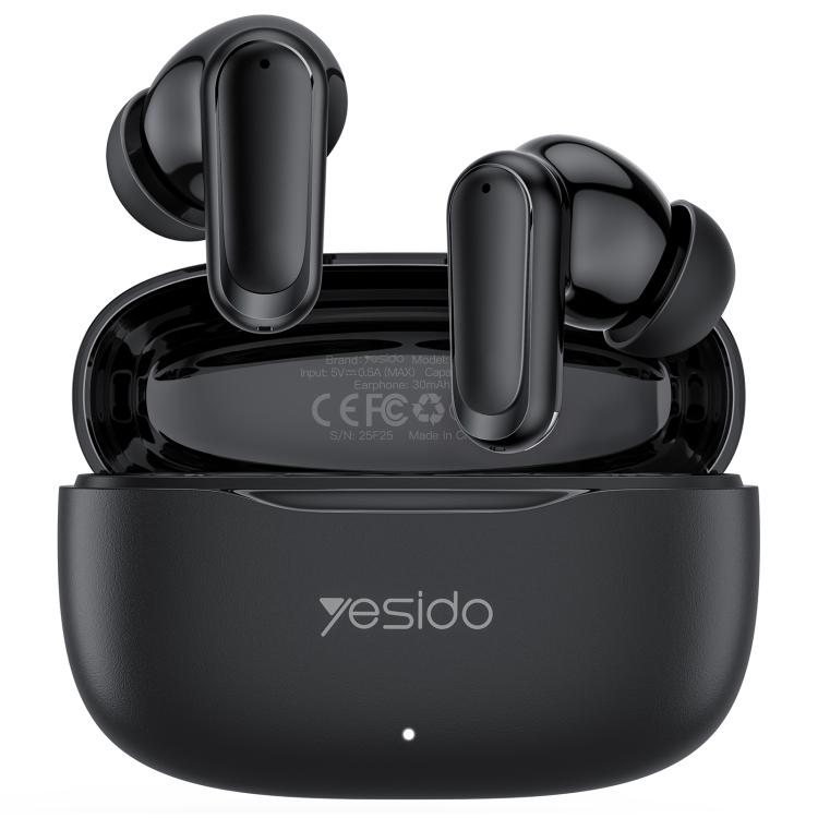 Yesido TWS38 In-Ear TWS Bluetooth Earphone(Black) - TWS Earphone by Yesido | Online Shopping UK | buy2fix