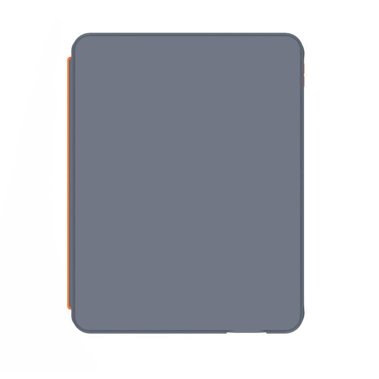 For iPad Air 11 2025 / iPad 2025 / 2022 Colorful Backlight Bluetooth Keyboard Leather Tablet Case with Rotating Holder(Grey) - For iPad Air by buy2fix | Online Shopping UK | buy2fix