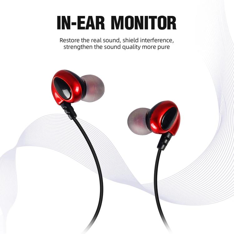 DEBRA ER-102 Wireless Audio Return Monitoring Receiver + Earphones - Microphone by DEBRA | Online Shopping UK | buy2fix