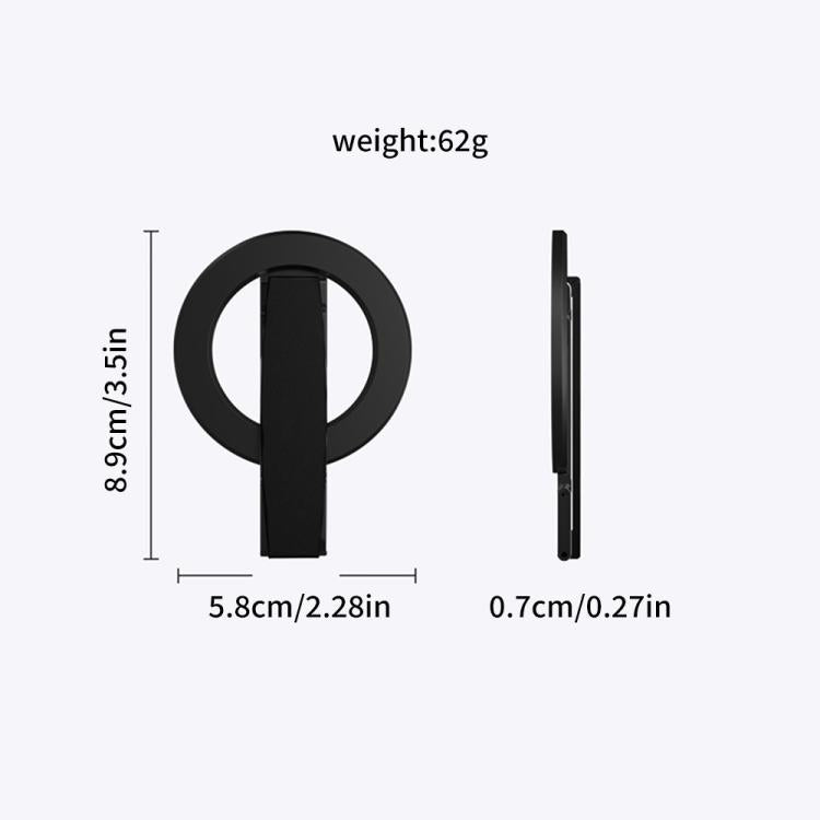 Magnetic Folding Wristband Phone Holder(Silver) - Ring Holder by buy2fix | Online Shopping UK | buy2fix