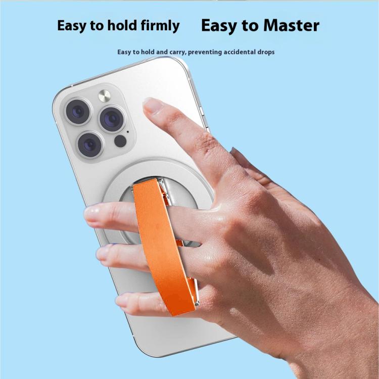 Magnetic Folding Wristband Phone Holder(Black) - Ring Holder by buy2fix | Online Shopping UK | buy2fix