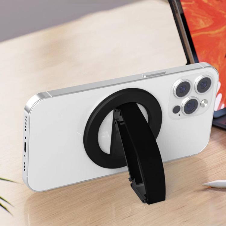 Magnetic Folding Wristband Phone Holder(Black) - Ring Holder by buy2fix | Online Shopping UK | buy2fix