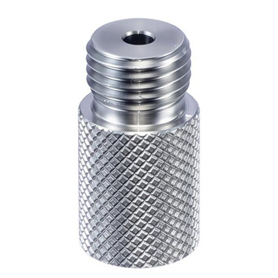 Stainless Steel Extended Knurled Drill Sleeve Multifunctional Drilling Locator, Hole Diameter:4mm