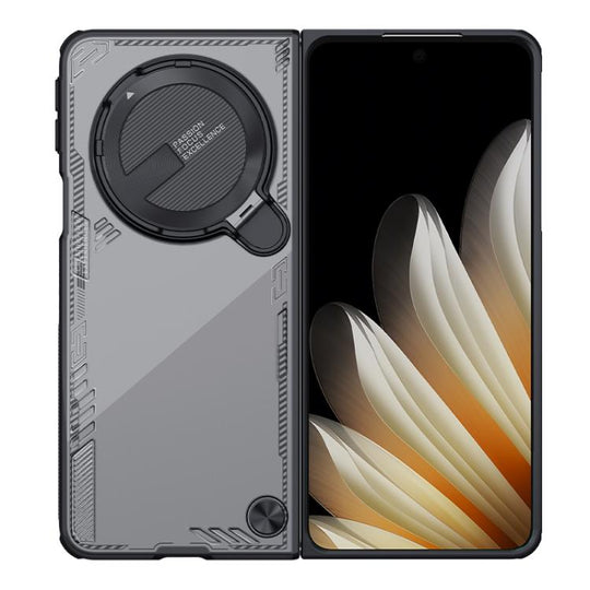 For OPPO Find N5 NILLKIN Ice Sky Fold Series Cover Version Phone Case(Black)