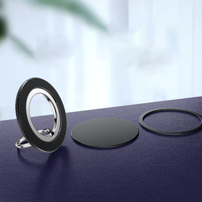 ZF040 Rotatable Folding MagSafe Magnetic Ring Buckle Holder(Black) - Ring Holder by buy2fix | Online Shopping UK | buy2fix