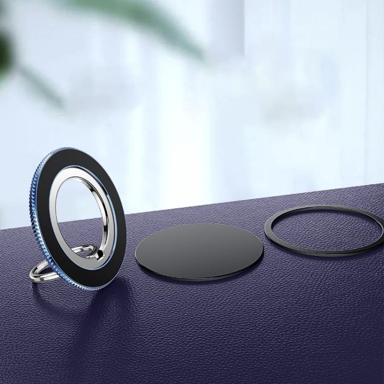 ZF040 Rotatable Folding MagSafe Magnetic Ring Buckle Holder(Blue) - Ring Holder by buy2fix | Online Shopping UK | buy2fix