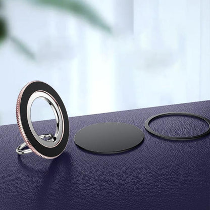 ZF040 Rotatable Folding MagSafe Magnetic Ring Buckle Holder(Rose Gold) - Ring Holder by buy2fix | Online Shopping UK | buy2fix