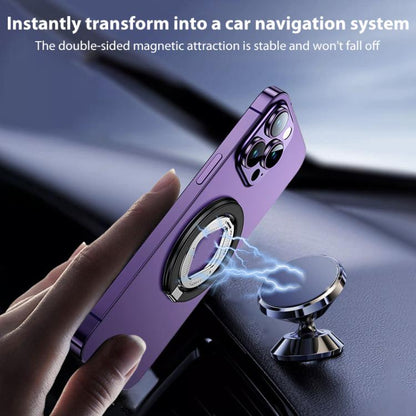 ZF040 Rotatable Folding MagSafe Magnetic Ring Buckle Holder(Blue) - Ring Holder by buy2fix | Online Shopping UK | buy2fix