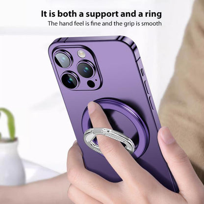 ZF040 Rotatable Folding MagSafe Magnetic Ring Buckle Holder(Purple) - Ring Holder by buy2fix | Online Shopping UK | buy2fix