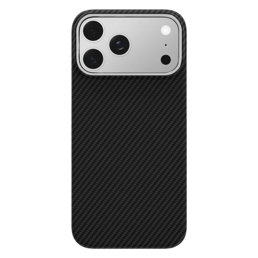 For iPhone 17 Pro Max 600D Fine Grain Series Carbon Fiber MagSafe Phone Case(Black) - iPhone 17 Pro Max Cases by buy2fix | Online Shopping UK | buy2fix