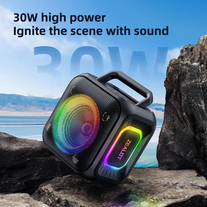 Zealot PT01 30W Portable Outdoor IPX6 RGB Stereo Bluetooth Speaker(Green) - Waterproof Speaker by ZEALOT | Online Shopping UK | buy2fix
