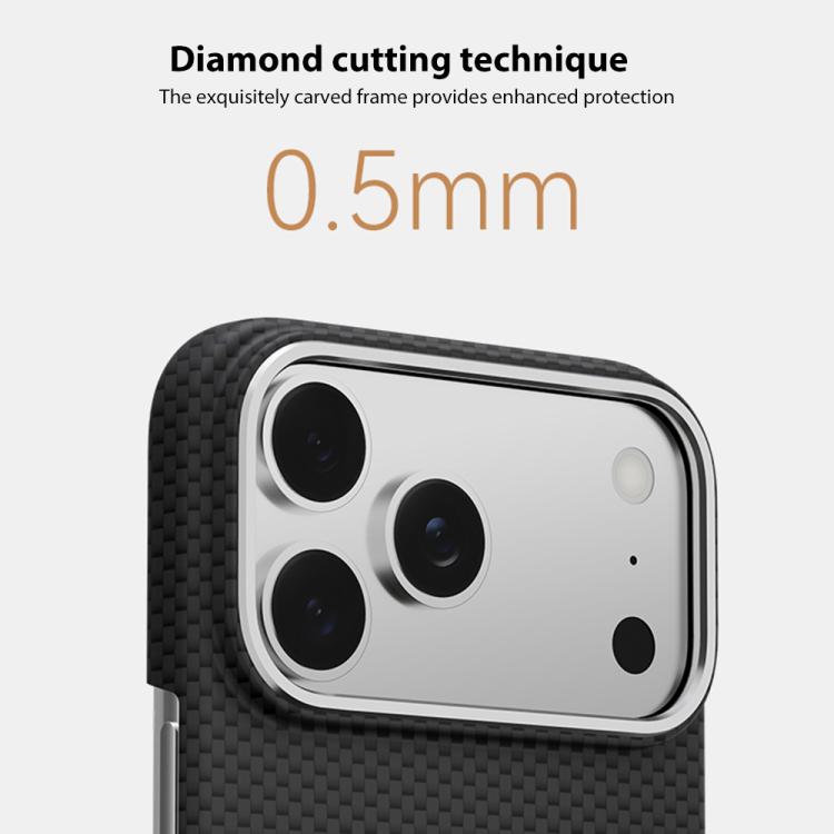 For iPhone 17 Pro Max Nanofiber MagSafe Magnetic Phone Case(Red) - iPhone 17 Pro Max Cases by buy2fix | Online Shopping UK | buy2fix