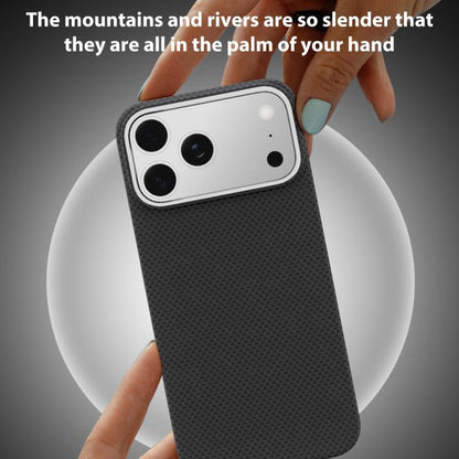 For iPhone 17 Pro Max Nanofiber MagSafe Magnetic Phone Case(Red) - iPhone 17 Pro Max Cases by buy2fix | Online Shopping UK | buy2fix