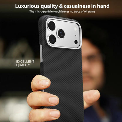 For iPhone 17 Pro Max Nanofiber MagSafe Magnetic Phone Case(Red) - iPhone 17 Pro Max Cases by buy2fix | Online Shopping UK | buy2fix