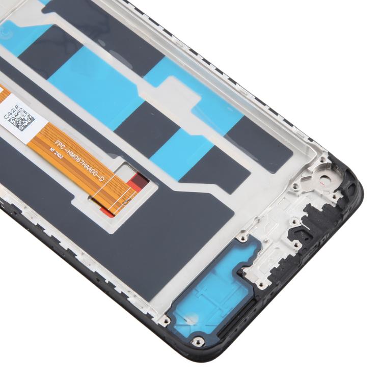 For OPPO A3x 4G CPH2641 OEM LCD Screen Digitizer Full Assembly with Frame - LCD Screen by buy2fix | Online Shopping UK | buy2fix