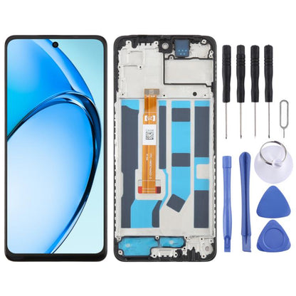 For OPPO A60 4G CPH2631 OEM LCD Screen Digitizer Full Assembly with Frame - LCD Screen by buy2fix | Online Shopping UK | buy2fix