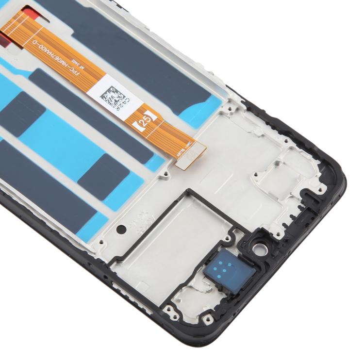 For OPPO A60 4G CPH2631 OEM LCD Screen Digitizer Full Assembly with Frame - LCD Screen by buy2fix | Online Shopping UK | buy2fix