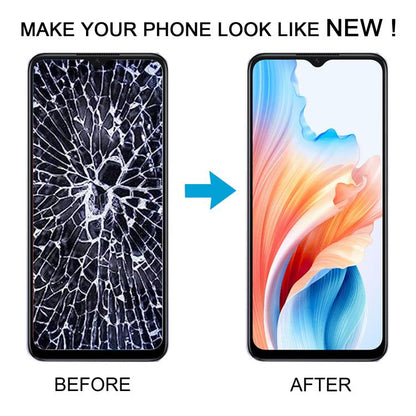 For OPPO A2x 5G PJU110 PJS110 OEM LCD Screen Digitizer Full Assembly with Frame - LCD Screen by buy2fix | Online Shopping UK | buy2fix