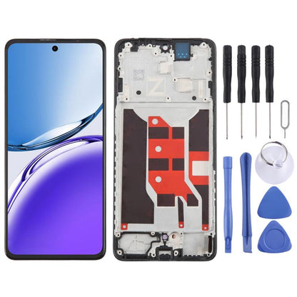 For OPPO F27 5G OLED LCD Screen Digitizer Full Assembly with Frame - LCD Screen by buy2fix | Online Shopping UK | buy2fix