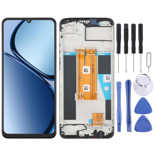 For Realme C63 4G OEM LCD Screen Digitizer Full Assembly with Frame - LCD Screen by buy2fix | Online Shopping UK | buy2fix