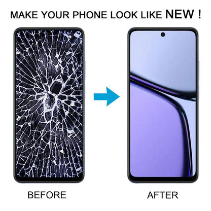 For Realme Narzo N65 OEM LCD Screen Digitizer Full Assembly with Frame - LCD Screen by buy2fix | Online Shopping UK | buy2fix